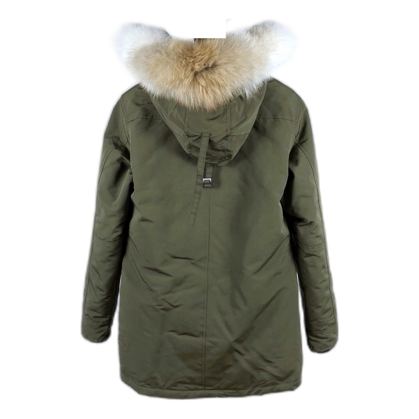 Canada Goose Chateau Fur-Trim Parka – Military Green