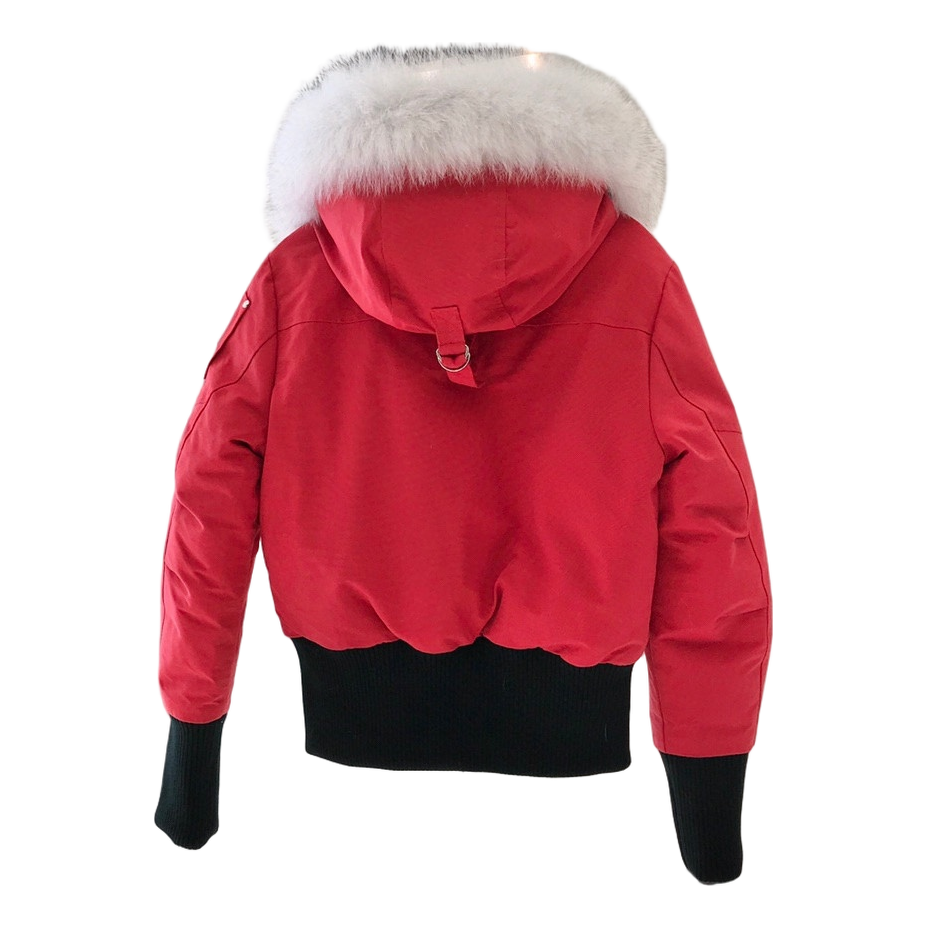Moose Knuckles Debbie Fur-Trim Bomber Jacket